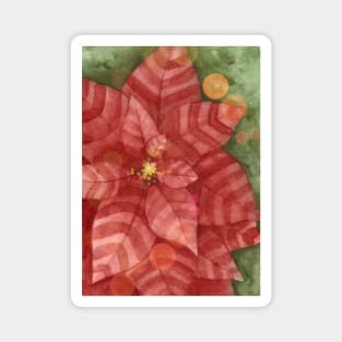 poinsettia Magnet