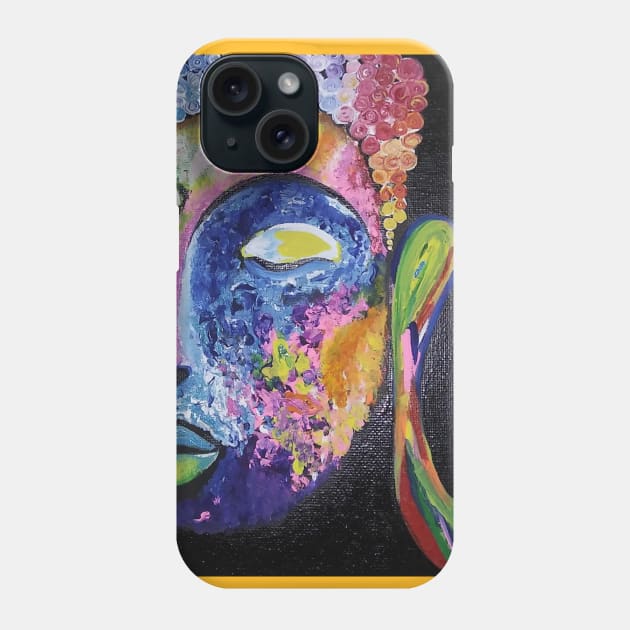 COLORFUL LIFE BUDDHA Phone Case by Mindful Art