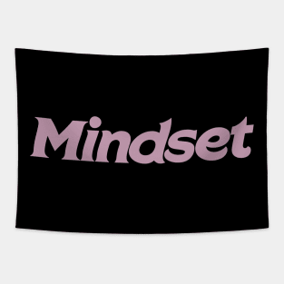 Mindset blush pink Tapestry