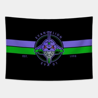 415 Retro Wide Eva01 Tapestry