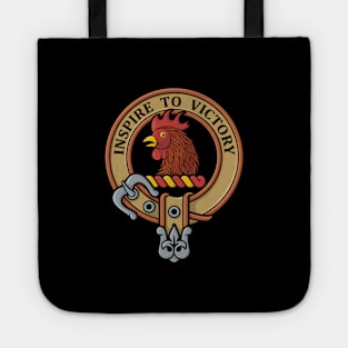 Clan Currie Rooster Crest Tote