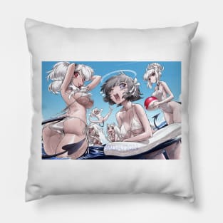 sea devils Pillow