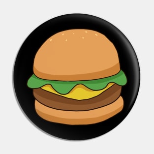 Cute Cheese Burger Pin