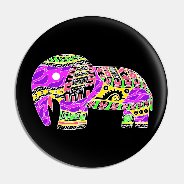 mexican totonac elephant in ecopop pattern arts Pin by jorge_lebeau