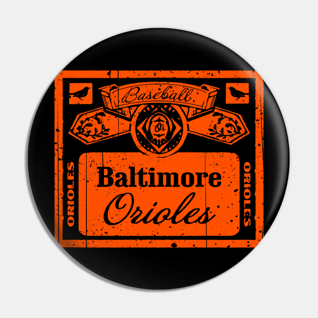 Vintage Baltimore Beer Pin by Throwzack
