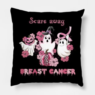 Scare Away Breast Cancer Pillow