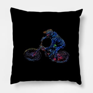 downhill mtb Pillow