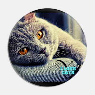 cats lovers Pin