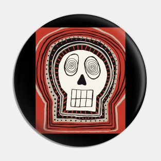 Skull Vibes Pin