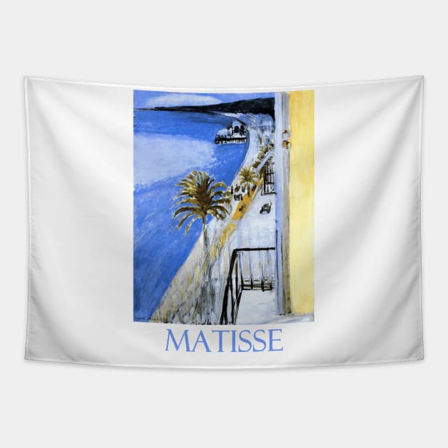 The Bay of Nice (1918) by Henri Matisse Tapestry by Naves