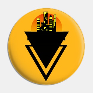 CITY IN THE TRIANGLE Pin