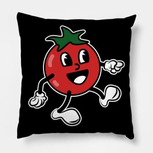 Tomato retro Cartoon Pillow