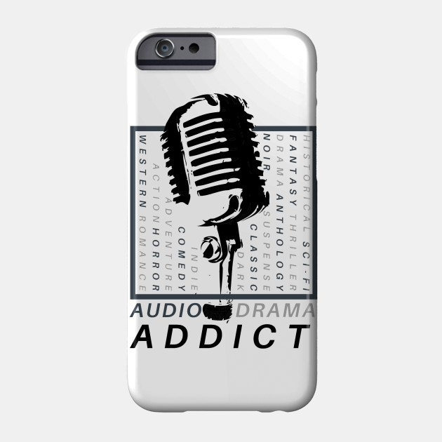 audio drama addict audio drama phone case teepublic