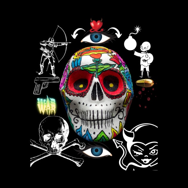 Mexican Skull Vibe by Royalswisss