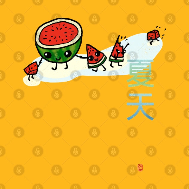 Watermelon Family by echopico