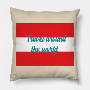 Travel Around the World - Austria Pillow