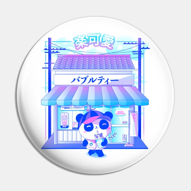 Kawaii Boba Tea Store Pin by Donnie