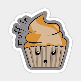 Funny muffin Magnet