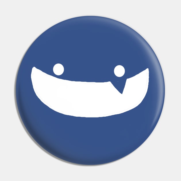 Badhat Grin Pin by BadhatDesigns