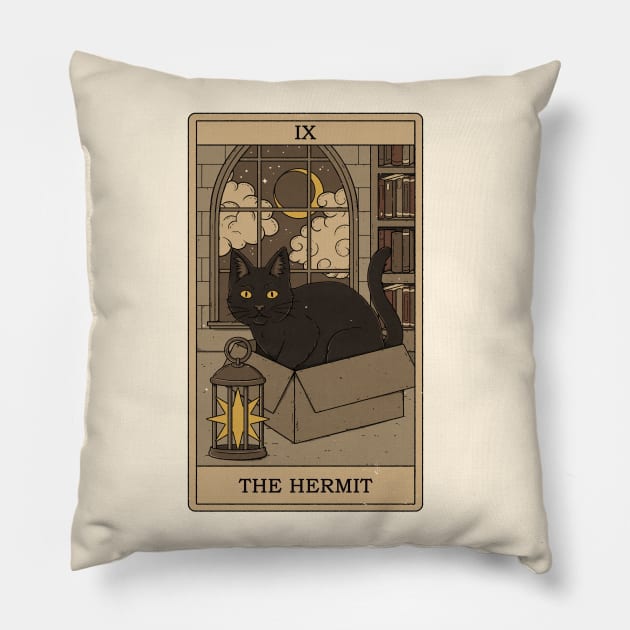 The Hermit Pillow by thiagocorrea