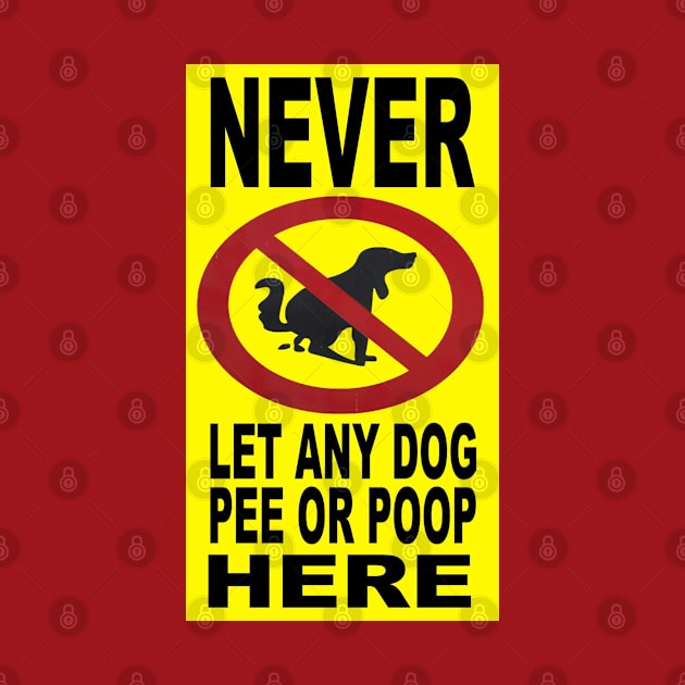 No More Dog Poop by VIVJODI