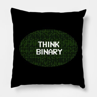 Think Binary Pillow