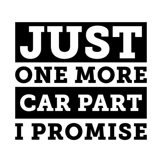 Just one more car part, I promise by AmorinDesigns