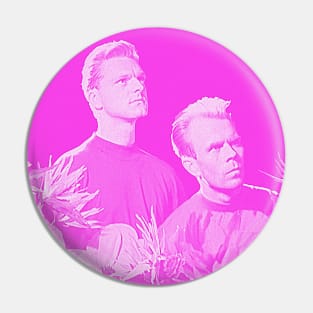 Erasure 80s Retro Synthpop FanArt Pin