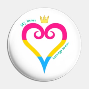 Pan Pride Heart Pin