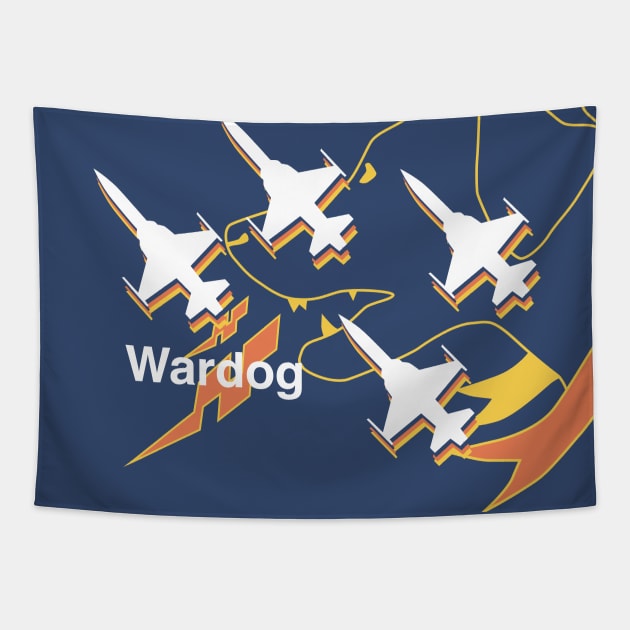 Ace Combat 5: Wardog Tapestry by patrickkingart