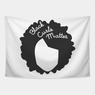 BLACK CURLS MATTER by AfreeKA -4 Tapestry