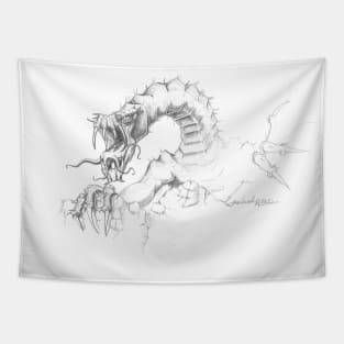 Cthulhu Dragon Tapestry