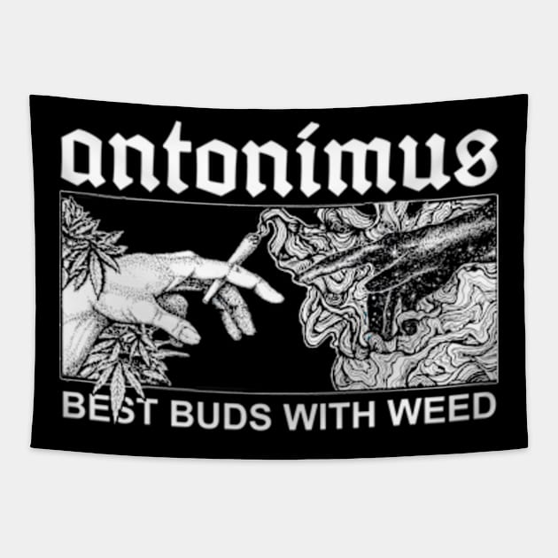 best buds with weed Tapestry by antonimus