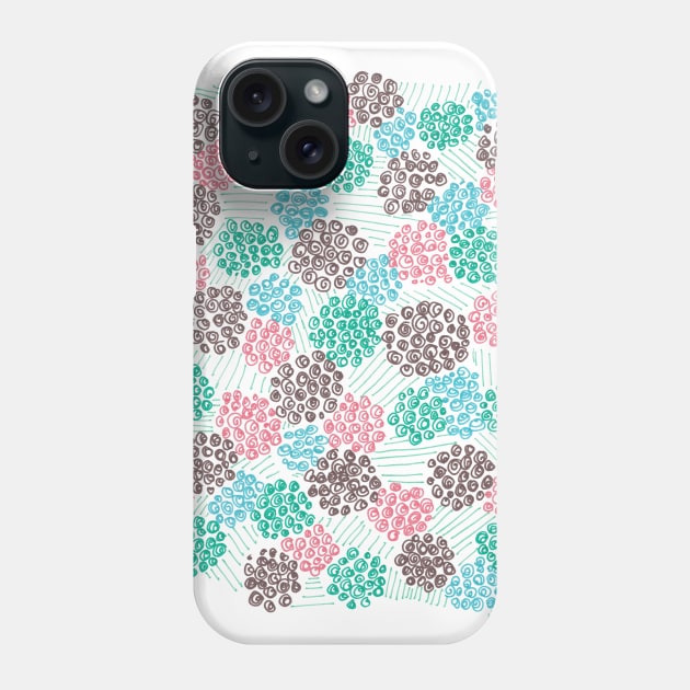 Hydrangea Web Phone Case by LauraKatMax