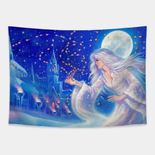 Dreams of Fireflies Tapestry