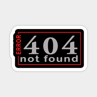 error 404, not found Magnet