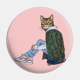 Streetwear Kitty Pin