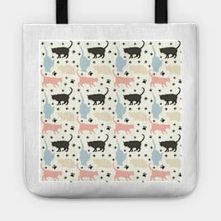 Cats pattern Tote