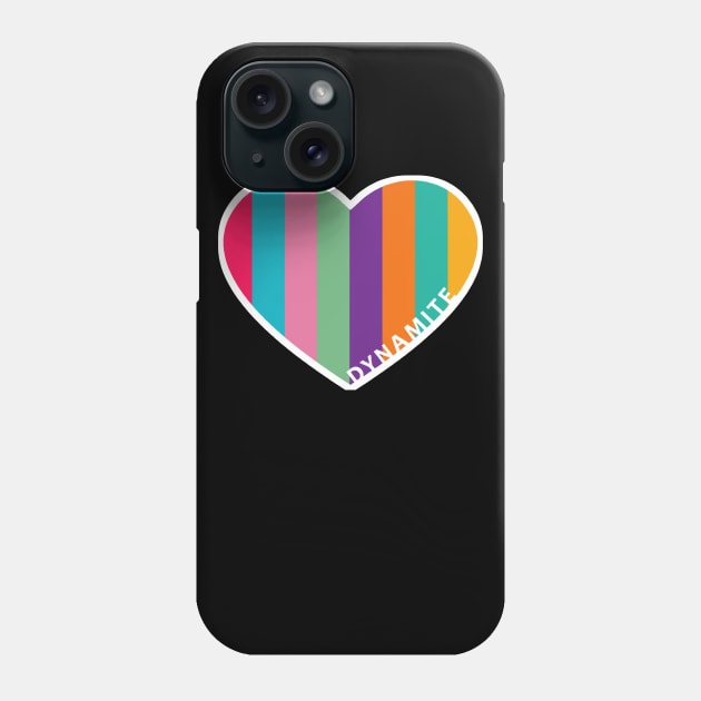 I Heart Dynamite Phone Case by JynJyn