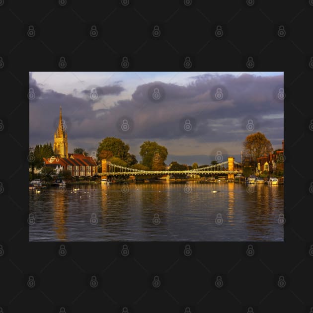 The River Thames At Marlow by IanWL