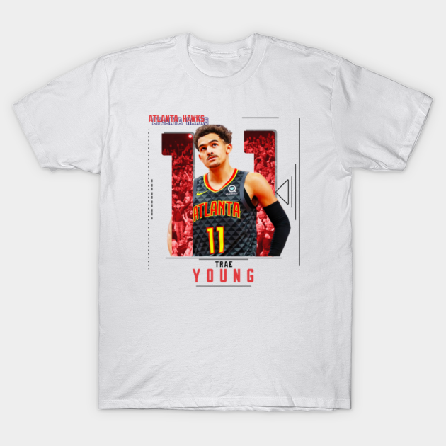 Discover Trae Young Basketball Edit Hawks - Trae Young - T-Shirt