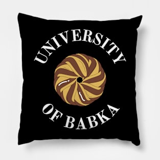 University of Babka Pillow