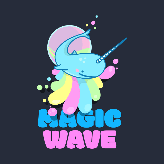 Unicorn Whale by WakuWaku