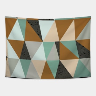 Pocket - IRREGULAR TRIANGLES OCHRE Tapestry