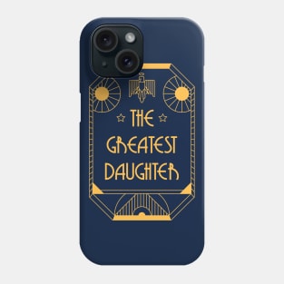 The Greatest Daughter - Art Deco Medal of Honor Phone Case