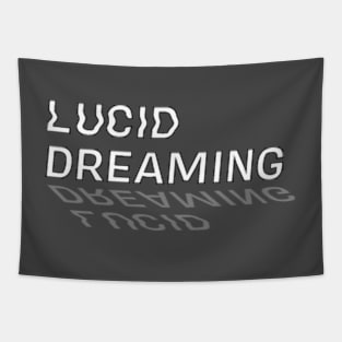 Lucid Dreaming typography Tapestry