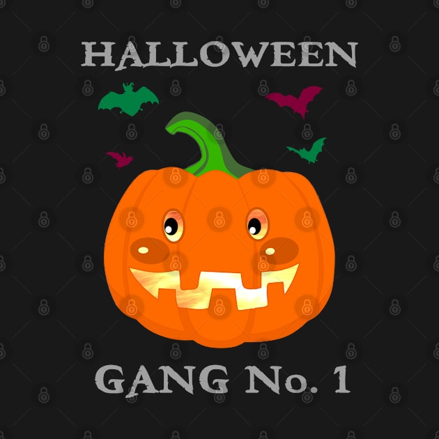 Halloween Gang No. 1 pumpkin lantern by madrigenum