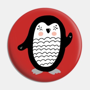 Lucky Penguin Pin