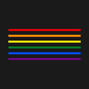 Pride Rainbow Stripes T-Shirt