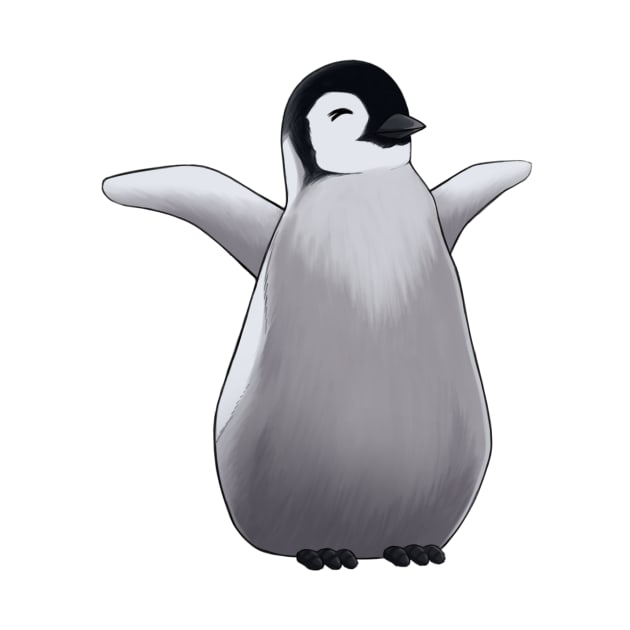 Happy Penguin by Art_of_Rob